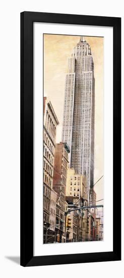 The Empire State Building-Matthew Daniels-Framed Art Print