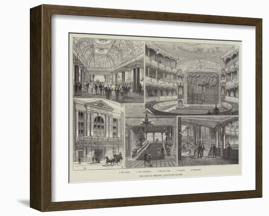 The Empire Theatre, Leicester-Square-Frank Watkins-Framed Giclee Print