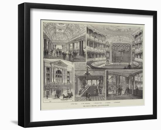 The Empire Theatre, Leicester-Square-Frank Watkins-Framed Giclee Print