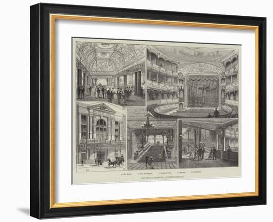 The Empire Theatre, Leicester-Square-Frank Watkins-Framed Giclee Print