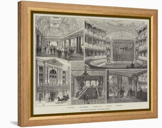 The Empire Theatre, Leicester-Square-Frank Watkins-Framed Premier Image Canvas