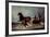 The Empress Elizabeth in a Sledge-Alexander Ivanovich Sauerweid-Framed Giclee Print