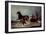 The Empress Elizabeth in a Sledge-Alexander Ivanovich Sauerweid-Framed Giclee Print