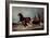 The Empress Elizabeth in a Sledge-Alexander Ivanovich Sauerweid-Framed Giclee Print