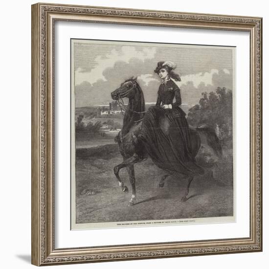 The Empress of the French-Jacques Louis David-Framed Giclee Print