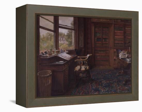 The Empty Chair, Gad's Hill, 9th June, 1870-Sir Samuel Luke Fildes-Framed Premier Image Canvas