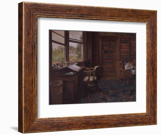 The Empty Chair, Gad's Hill, 9th June, 1870-Sir Samuel Luke Fildes-Framed Giclee Print