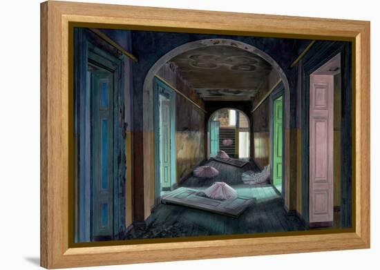 The Empty House, 2013-Aris Kalaizis-Framed Premier Image Canvas