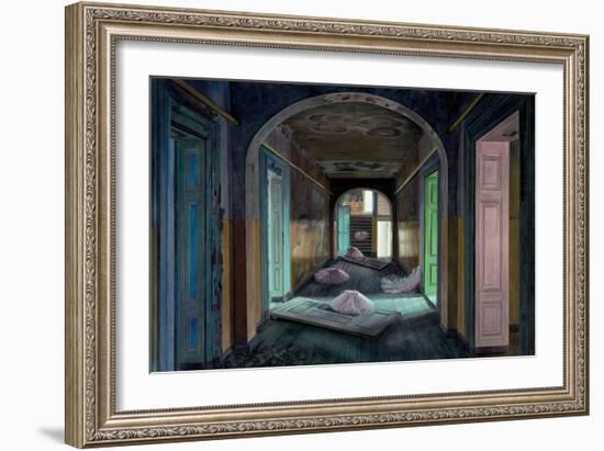 The Empty House, 2013-Aris Kalaizis-Framed Giclee Print