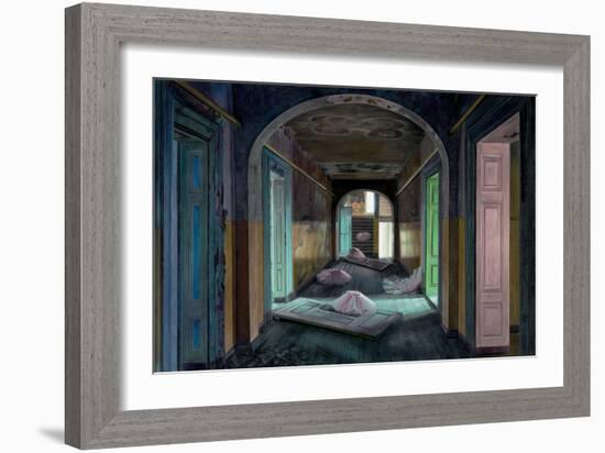 The Empty House, 2013-Aris Kalaizis-Framed Giclee Print