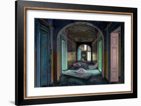 The Empty House, 2013-Aris Kalaizis-Framed Giclee Print