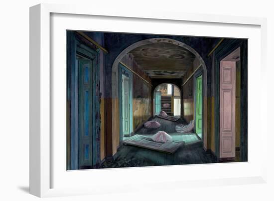 The Empty House, 2013-Aris Kalaizis-Framed Giclee Print