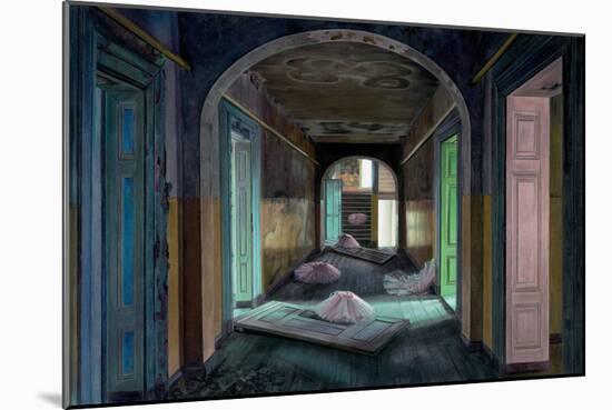 The Empty House, 2013-Aris Kalaizis-Mounted Giclee Print