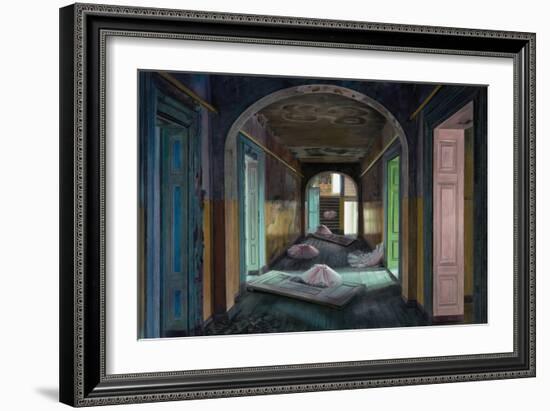 The Empty House, 2013-Aris Kalaizis-Framed Giclee Print