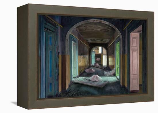 The Empty House, 2013-Aris Kalaizis-Framed Premier Image Canvas