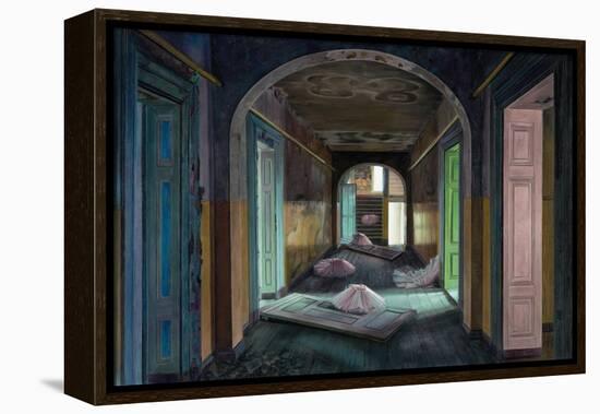 The Empty House, 2013-Aris Kalaizis-Framed Premier Image Canvas