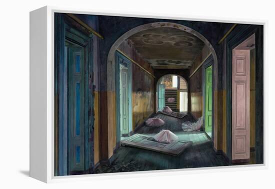 The Empty House, 2013-Aris Kalaizis-Framed Premier Image Canvas