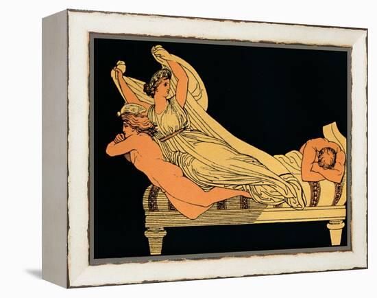 The Empty Joy That Dwells In the Dreams of the Night, 1880-Flaxman-Framed Premier Image Canvas