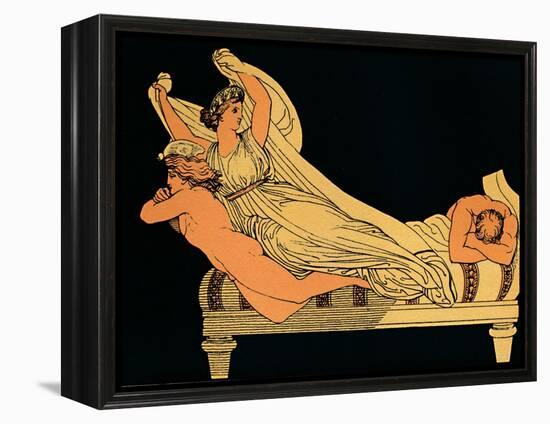 The Empty Joy That Dwells In the Dreams of the Night, 1880-Flaxman-Framed Premier Image Canvas