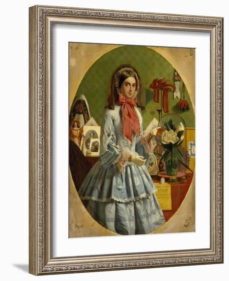 The Empty Purse (Replica of 'For Sale')-James Collinson-Framed Giclee Print
