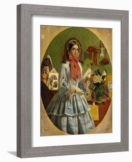 The Empty Purse (Replica of 'For Sale')-James Collinson-Framed Giclee Print