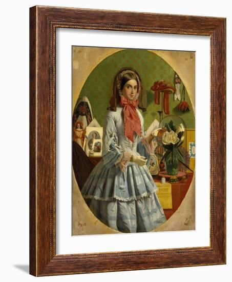 The Empty Purse (Replica of 'For Sale')-James Collinson-Framed Giclee Print