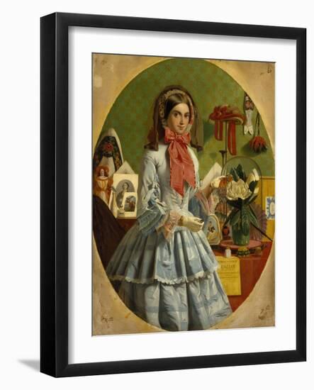 The Empty Purse (Replica of 'For Sale')-James Collinson-Framed Giclee Print