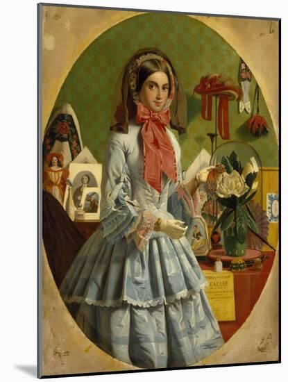 The Empty Purse (Replica of 'For Sale')-James Collinson-Mounted Giclee Print