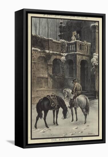 The Empty Saddle-Tom Merry-Framed Premier Image Canvas
