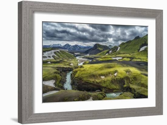 The Emstrua River, Thorsmork, Iceland-Arctic-Images-Framed Photographic Print