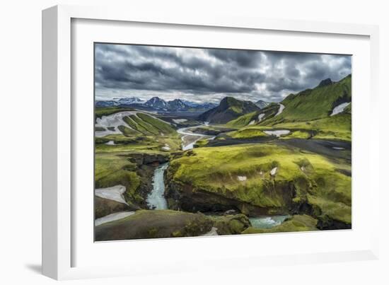 The Emstrua River, Thorsmork, Iceland-Arctic-Images-Framed Photographic Print