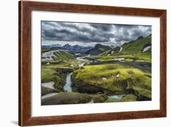 The Emstrua River, Thorsmork, Iceland-Arctic-Images-Framed Photographic Print