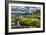 The Emstrua River, Thorsmork with the Krossarjokull Glacier in the Background, Iceland-Ragnar Th Sigurdsson-Framed Photographic Print