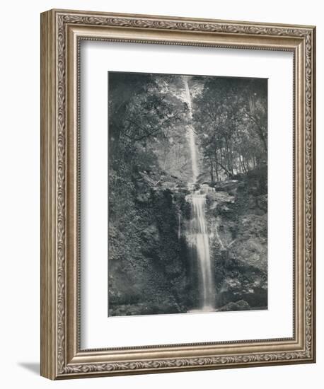 'The Emu Vale Waterfall', 19th century-Unknown-Framed Photographic Print