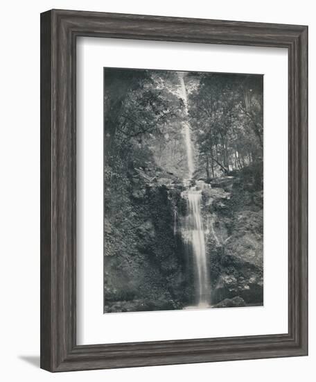 'The Emu Vale Waterfall', 19th century-Unknown-Framed Photographic Print