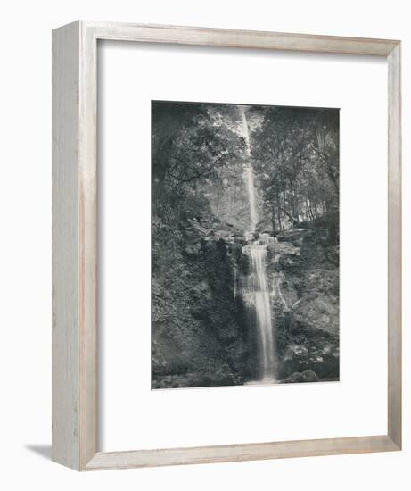 'The Emu Vale Waterfall', 19th century-Unknown-Framed Photographic Print