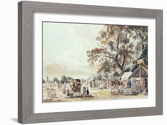 The Encampment in Hyde Park, 1780-Paul Sandby-Framed Giclee Print