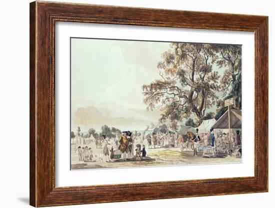 The Encampment in Hyde Park, 1780-Paul Sandby-Framed Giclee Print