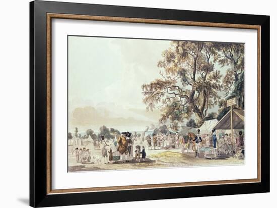 The Encampment in Hyde Park, 1780-Paul Sandby-Framed Giclee Print