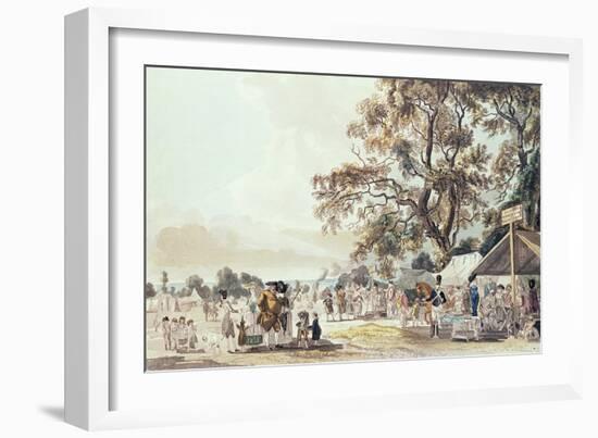 The Encampment in Hyde Park, 1780-Paul Sandby-Framed Giclee Print