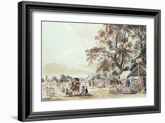 The Encampment in Hyde Park, 1780-Paul Sandby-Framed Giclee Print