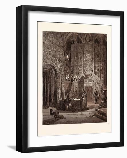 The Enchanted Castle-Gustave Dore-Framed Giclee Print