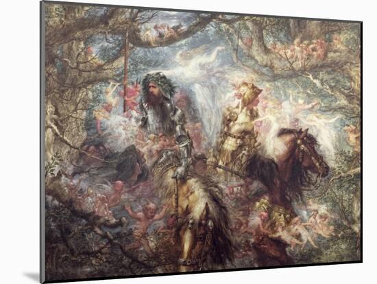 The Enchanted Forest, 1886-Sir John Gilbert-Mounted Giclee Print