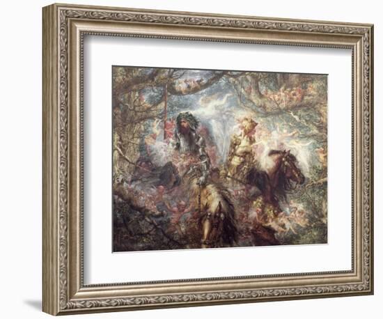 The Enchanted Forest, 1886-Sir John Gilbert-Framed Giclee Print