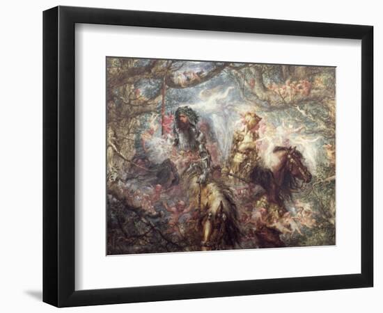 The Enchanted Forest, 1886-Sir John Gilbert-Framed Giclee Print