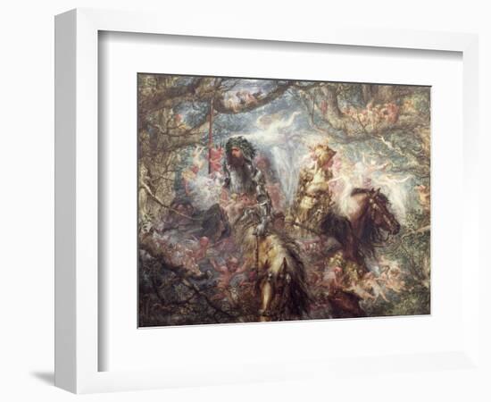 The Enchanted Forest, 1886-Sir John Gilbert-Framed Giclee Print