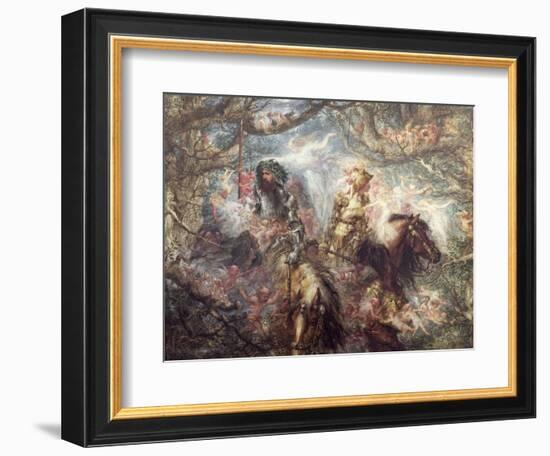 The Enchanted Forest, 1886-Sir John Gilbert-Framed Giclee Print