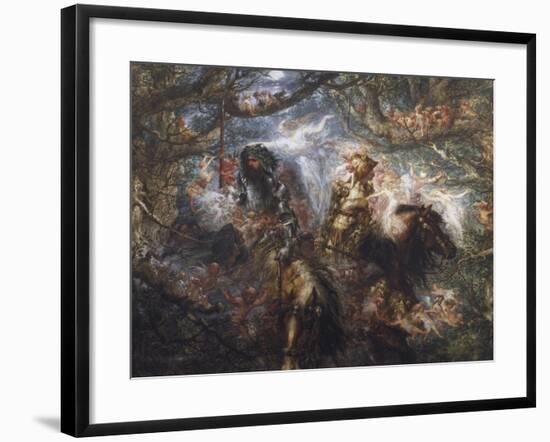 The Enchanted Forest, 1886-John Gilbert-Framed Giclee Print