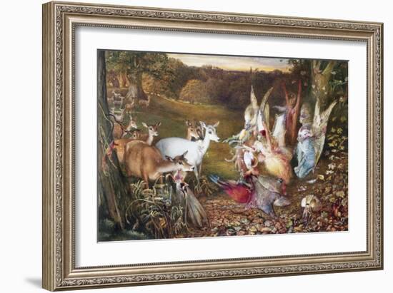 The Enchanted Forest-John Anster Fitzgerald-Framed Giclee Print