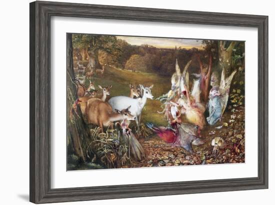 The Enchanted Forest-John Anster Fitzgerald-Framed Giclee Print